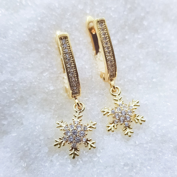 Snow Crystals Earrings