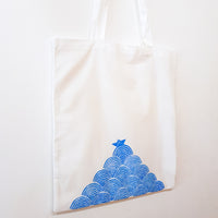 Paper Boat - Handprinted Cotton Tote Bag