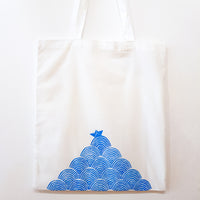 Paper Boat - Handprinted Cotton Tote Bag