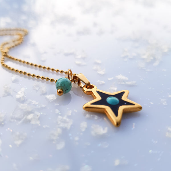 Lucky Star Charm Necklace