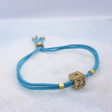Cube 23 Charm Bracelet